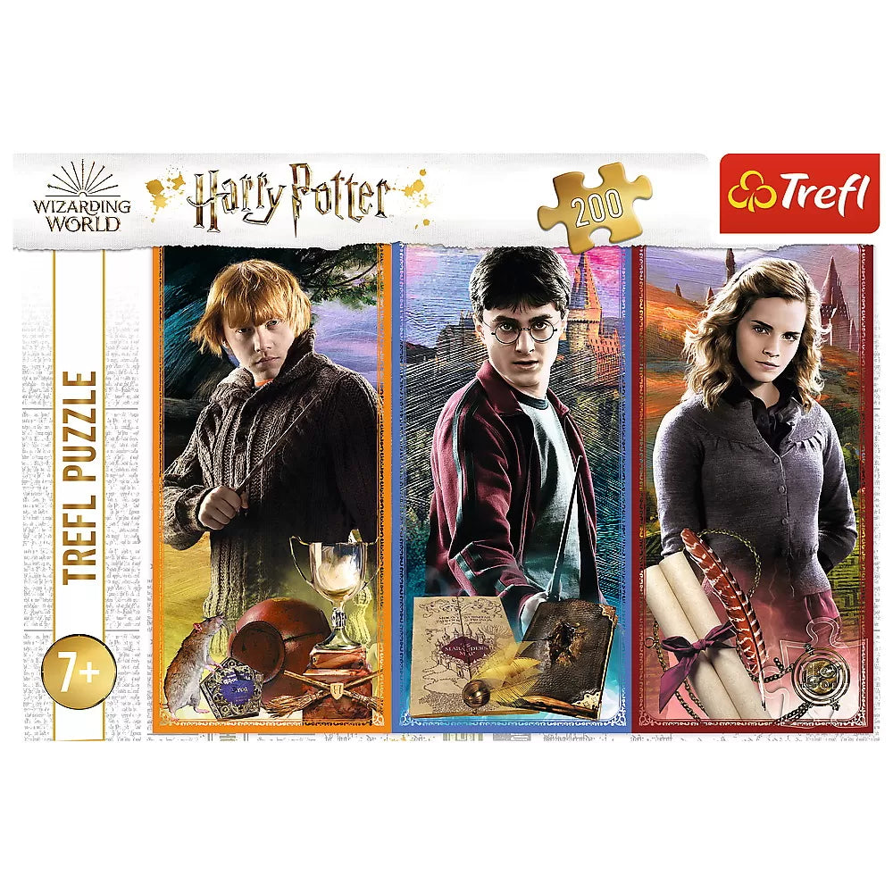 Puzzle trefl 200 in lumea magiei
