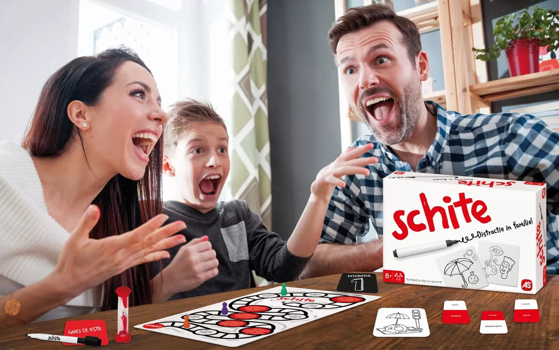 Joc schite distractie in familie