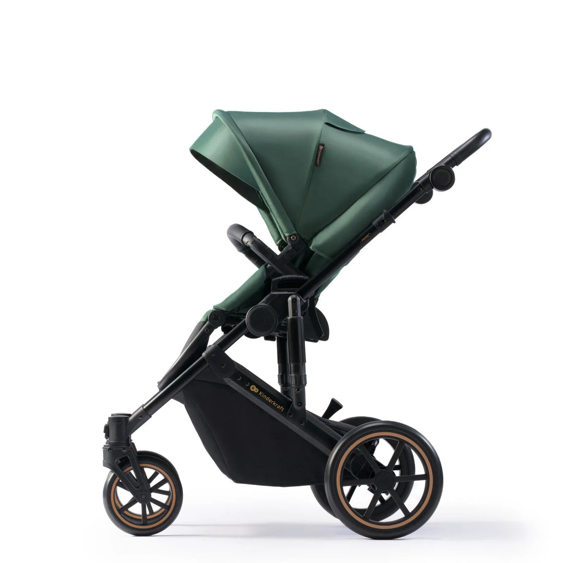 Carucior 2 in 1 kinderkraft prime 2, dark green