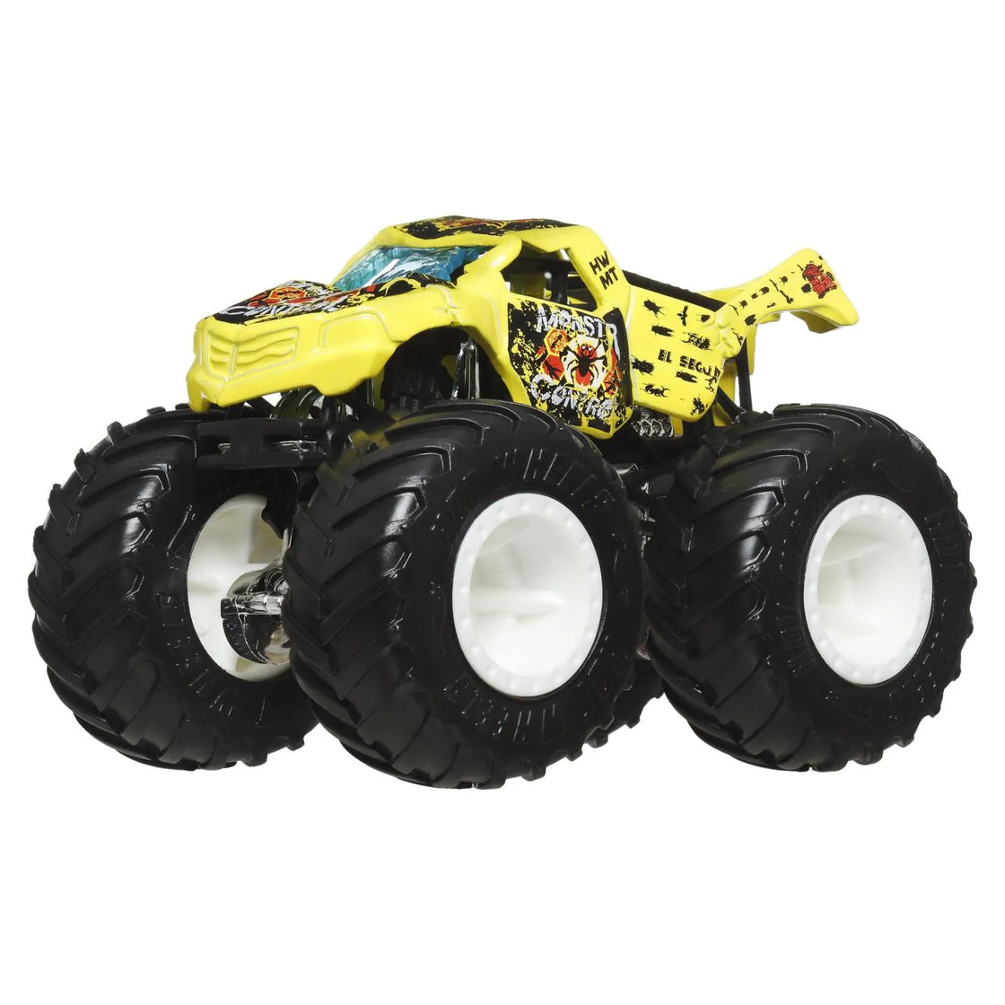 Hot wheels monster truck si masinuta metalica totaled