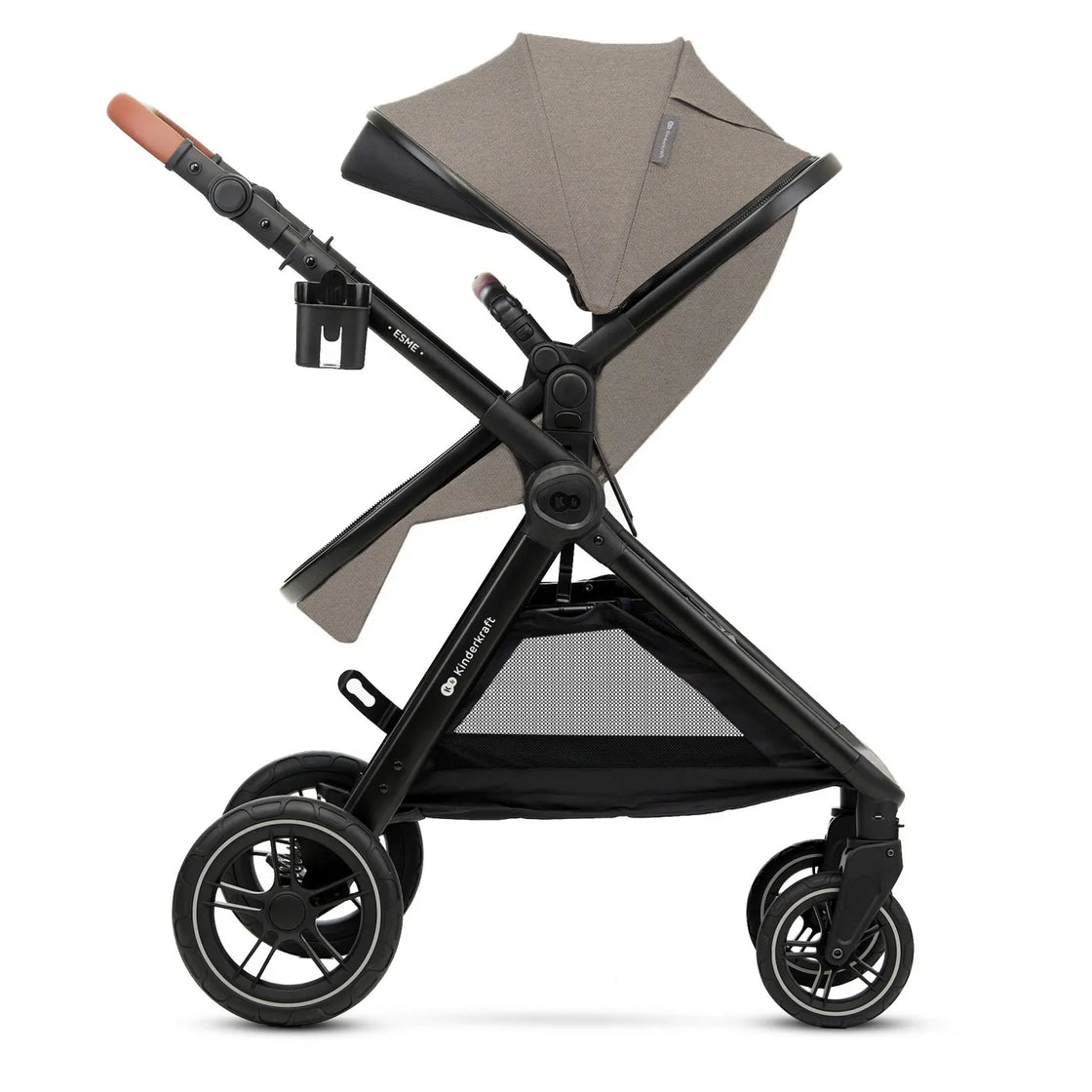 Carucior kinderkraft esme, 3 in 1, sand beige