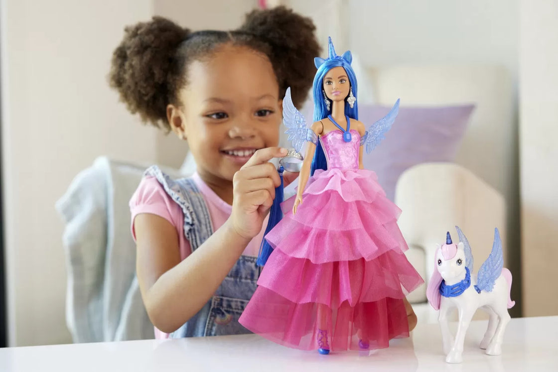 Barbie papusa barbie cu unicorn