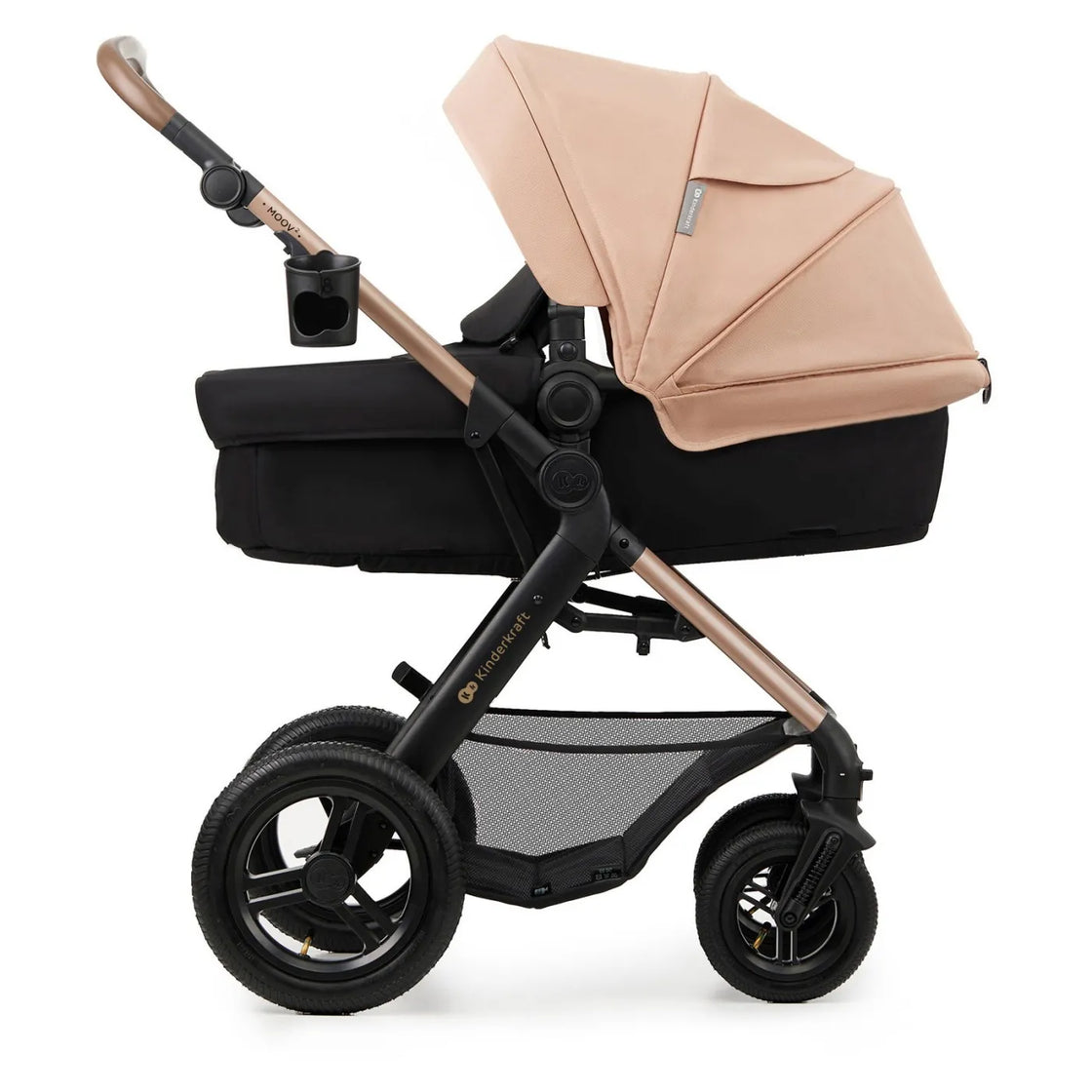 Carucior multifunctional kinderkraft moov 2 air 4in1 sand beige