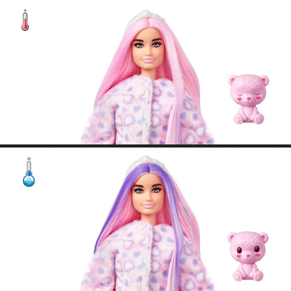 Barbie papusa barbie cutie reveal ursulet