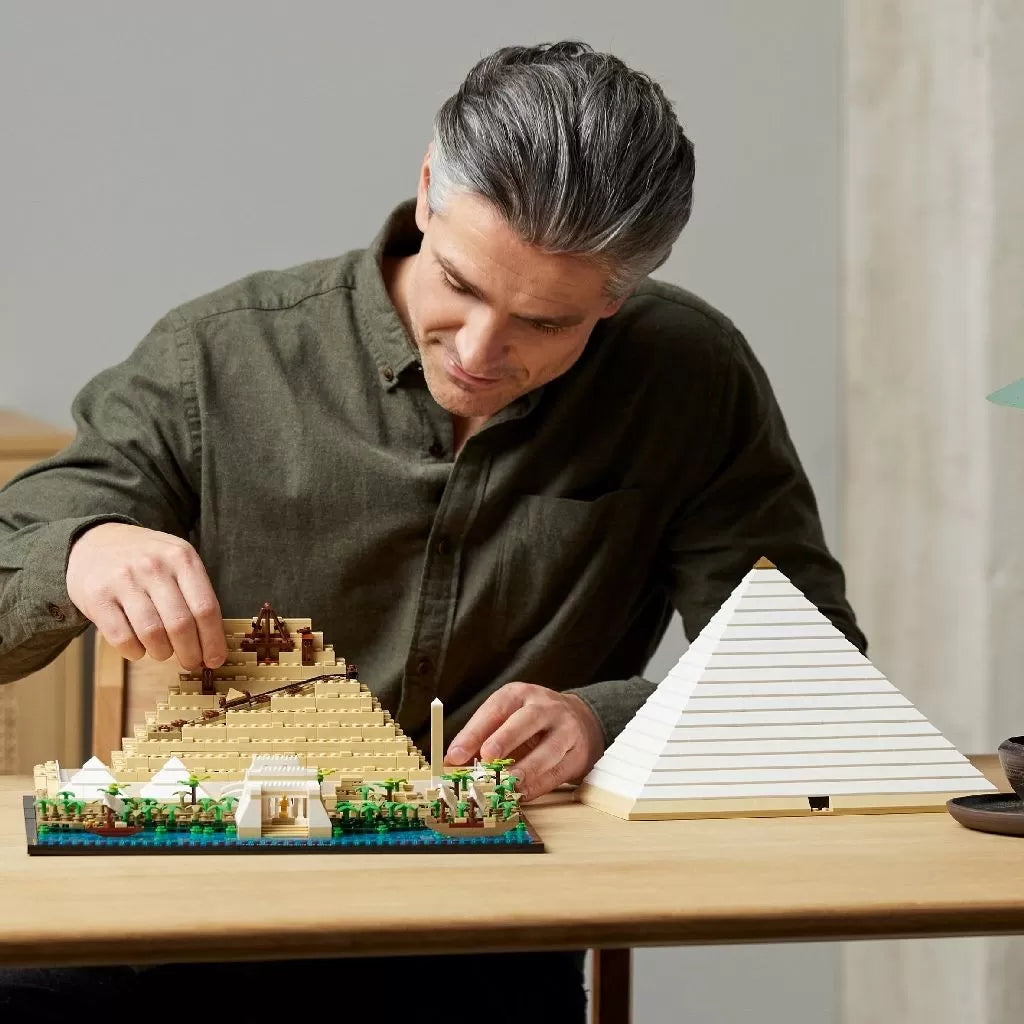 Lego architecture marea piramida din giza 21058