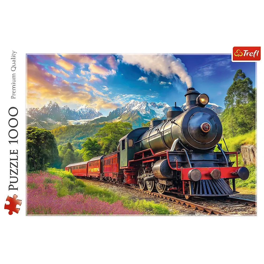 Puzzle trefl 1000 calatorie cu trenul