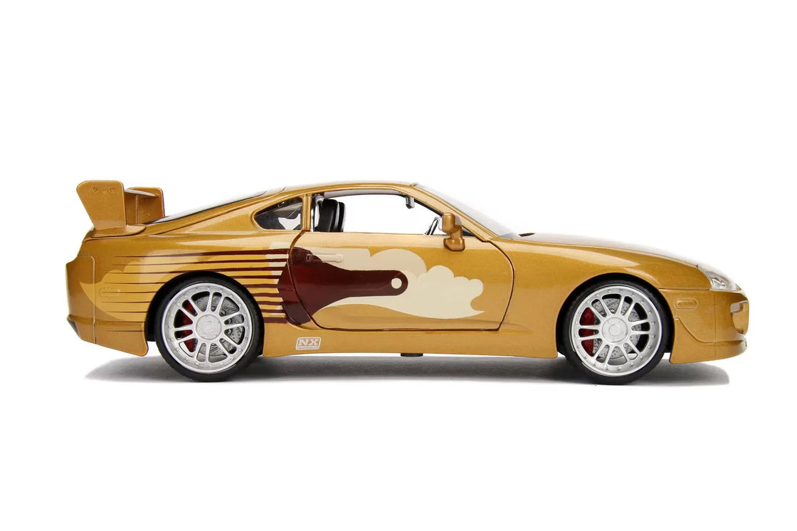 Fast and furious toyota supra 1995 scara 1:24