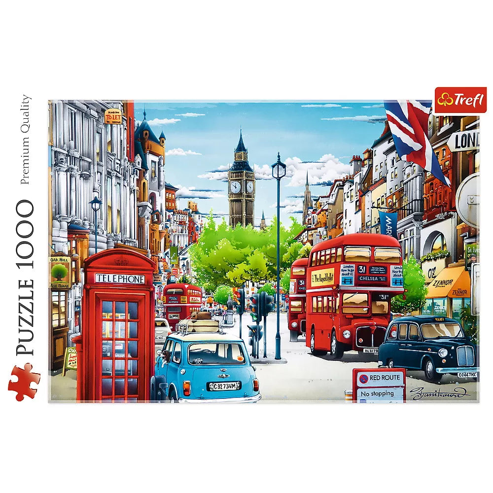 puzzle trefl 1000 strada in londra