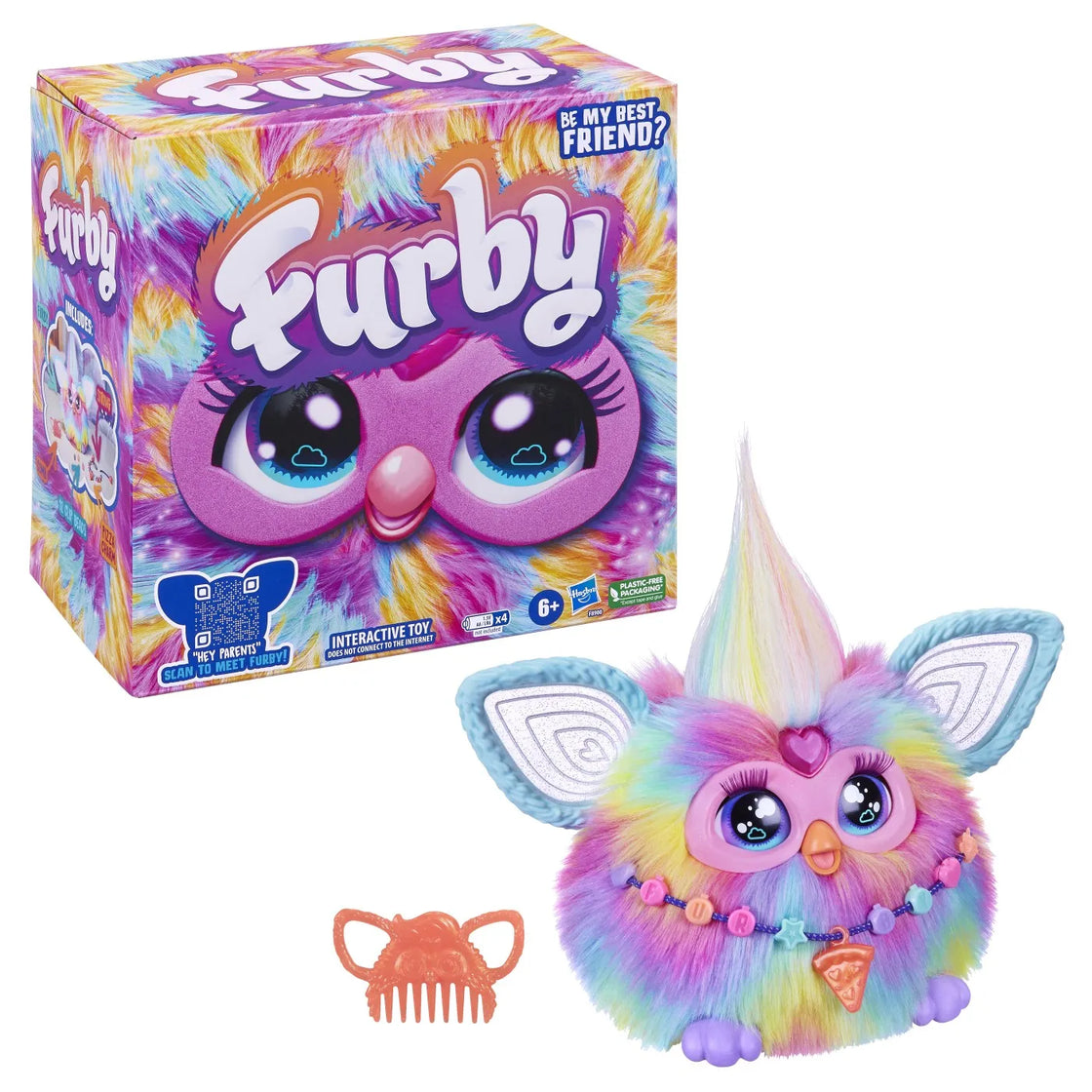 Furby jucarie de plus interactiva furby tie dye