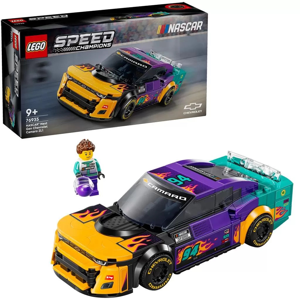 Lego speed champions nascar next gen chevrolet camaro zl1 76935