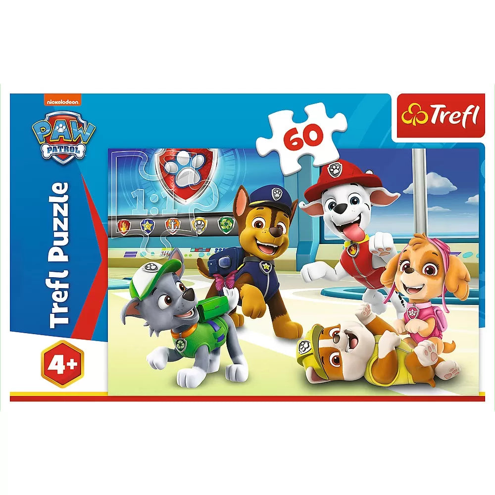 Puzzle trefl 60 patrula catelusilor in lumea cateilor