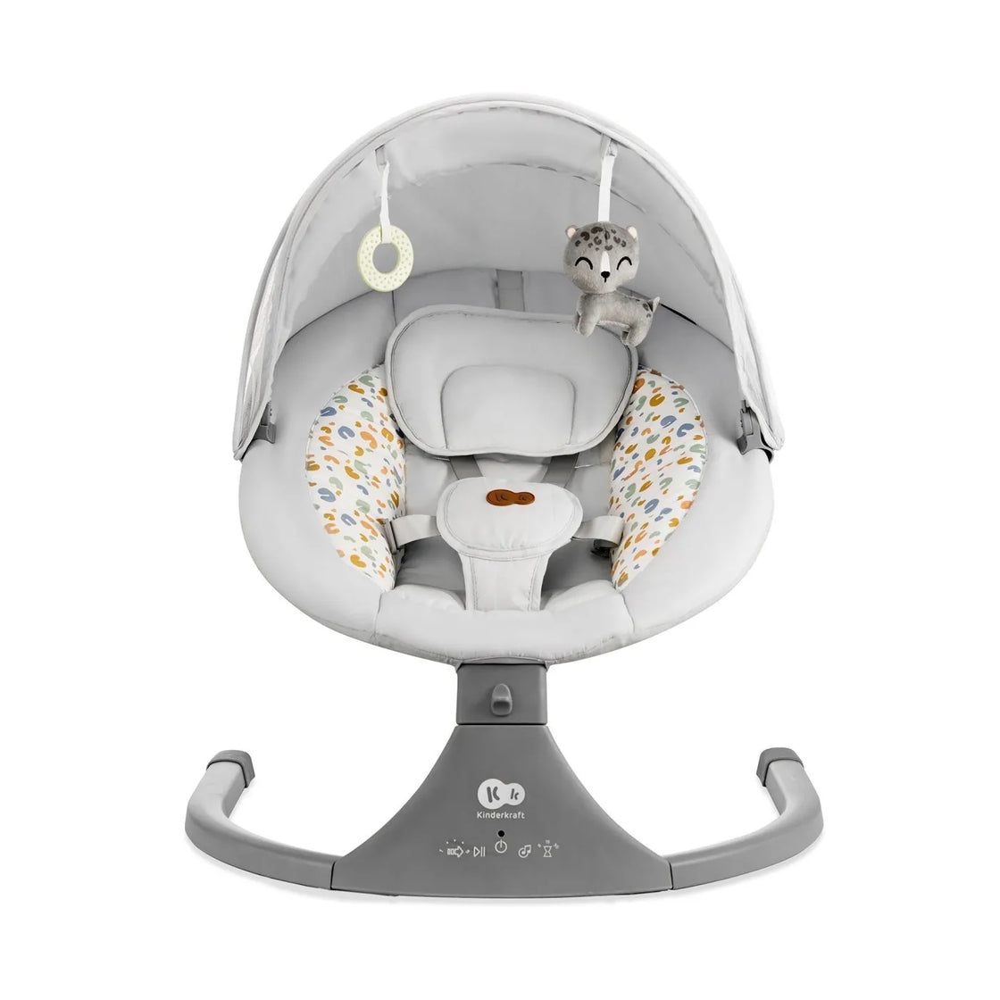 Leagan electric kinderkraft lumi 2, light grey