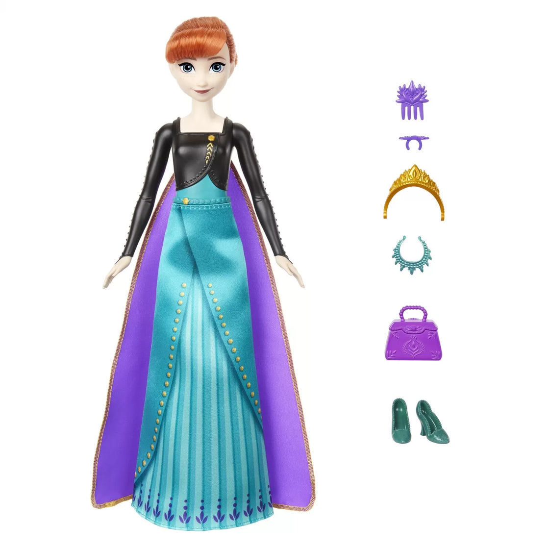 Disney frozen spin and reveal papusa anna