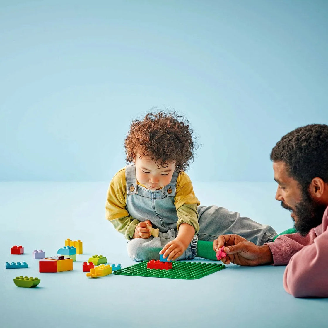 Lego duplo placa de constructie verde 10460