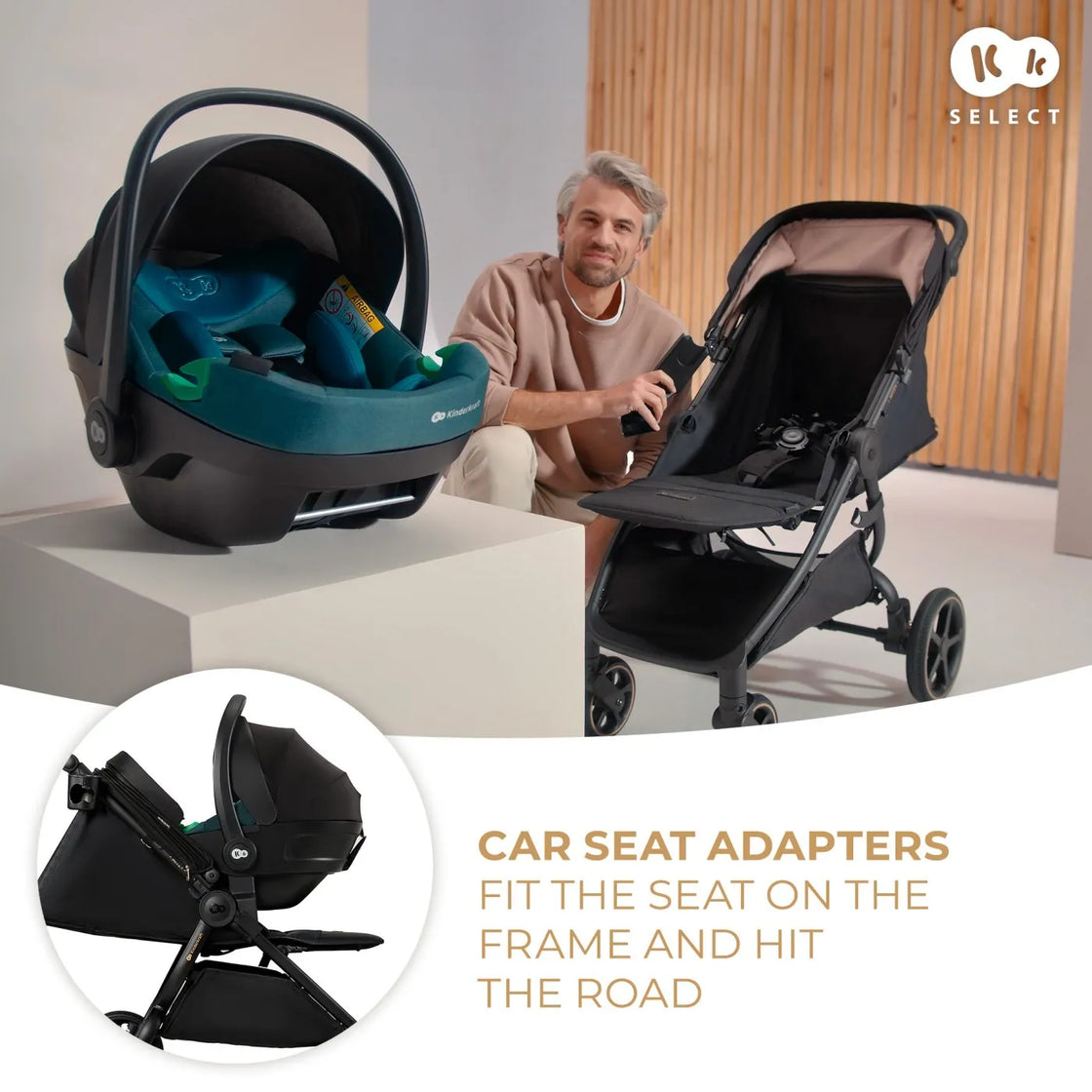 Adaptori carucior kinderkraft mitzy