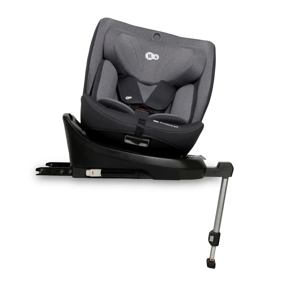 Scaun auto i-size, 40-150 cm, kinderkraft i-360, grey