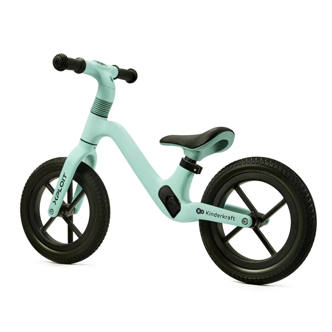 Bicicleta fara pedale kinderkraft xploit, turcoise