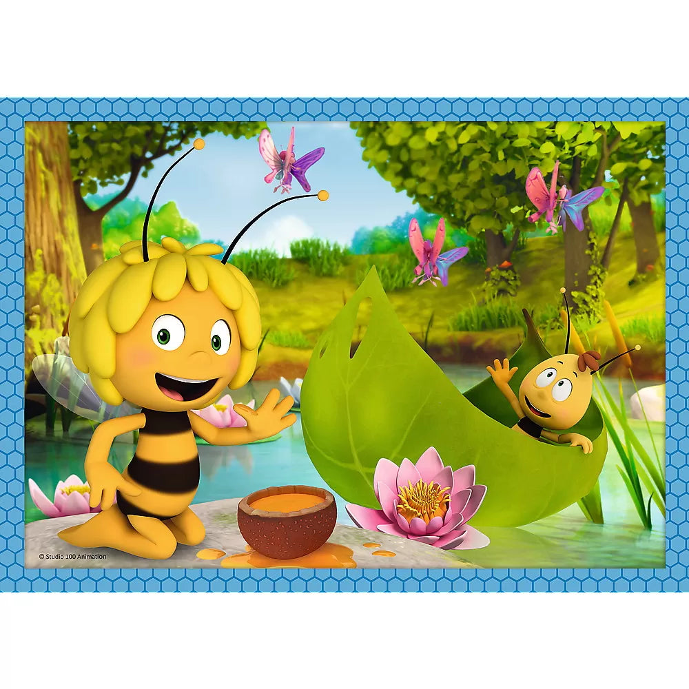 Puzzle trefl 4in1 aventurile albinutei maya