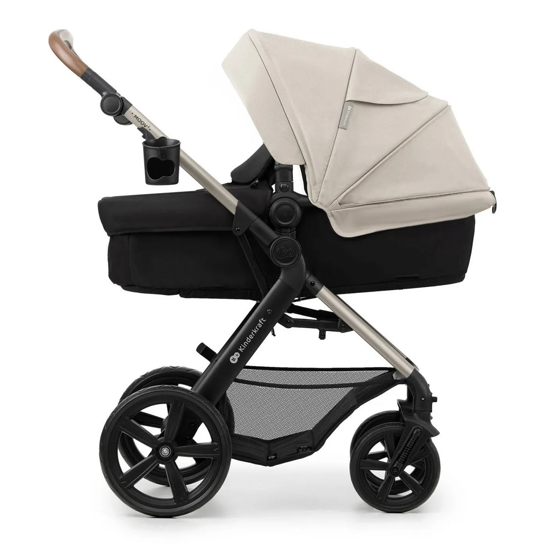 Carucior multifunctional kinderkraft moov 2 eva 4in1 moon grey