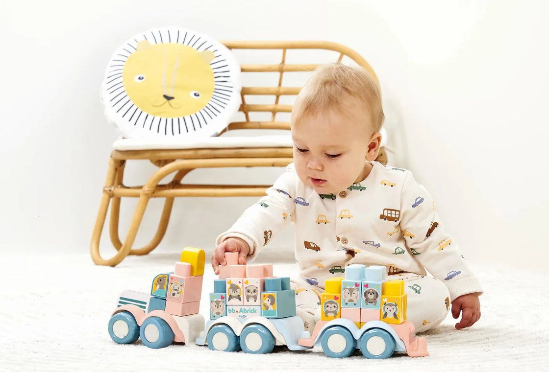 Ecoiffier tren cu animale