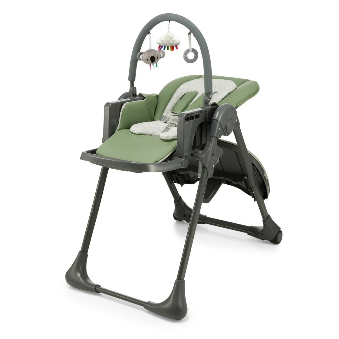Scaun de masa kinderkraft tummie, pliabil, green