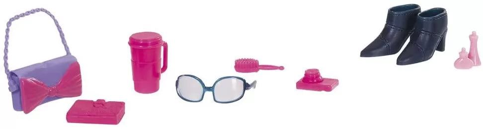 Papusa steffi mega fashion set cu hainute de schimb