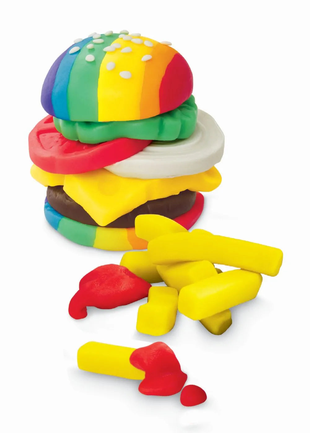 Play doh kitchen creations set de gatit hamburger