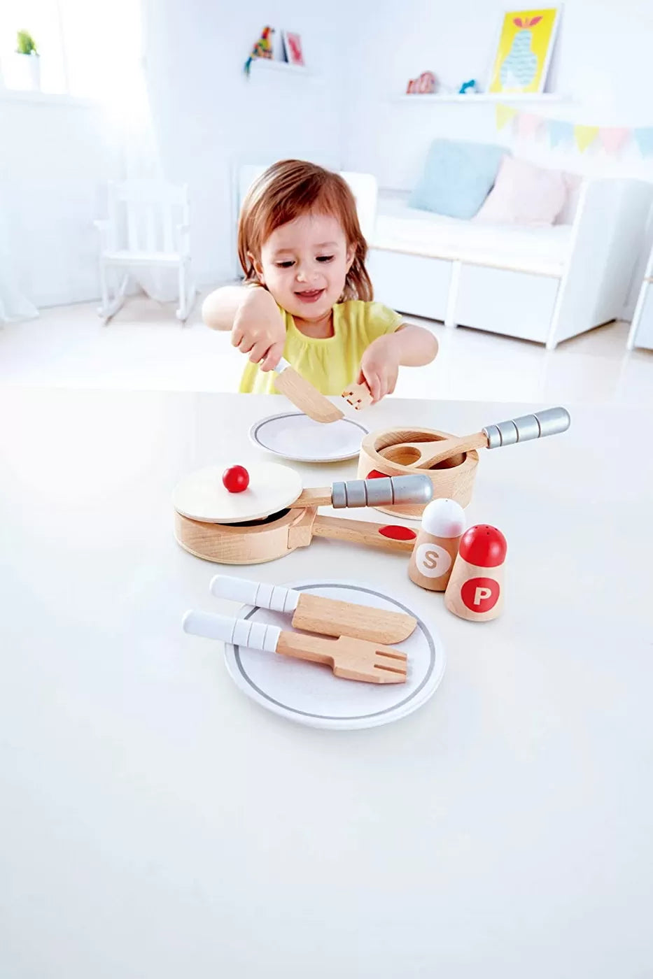 Hape set pentru gatit si servit