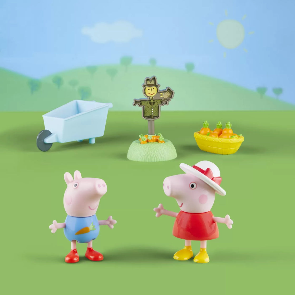 Peppa pig set aventura din gradina peppei
