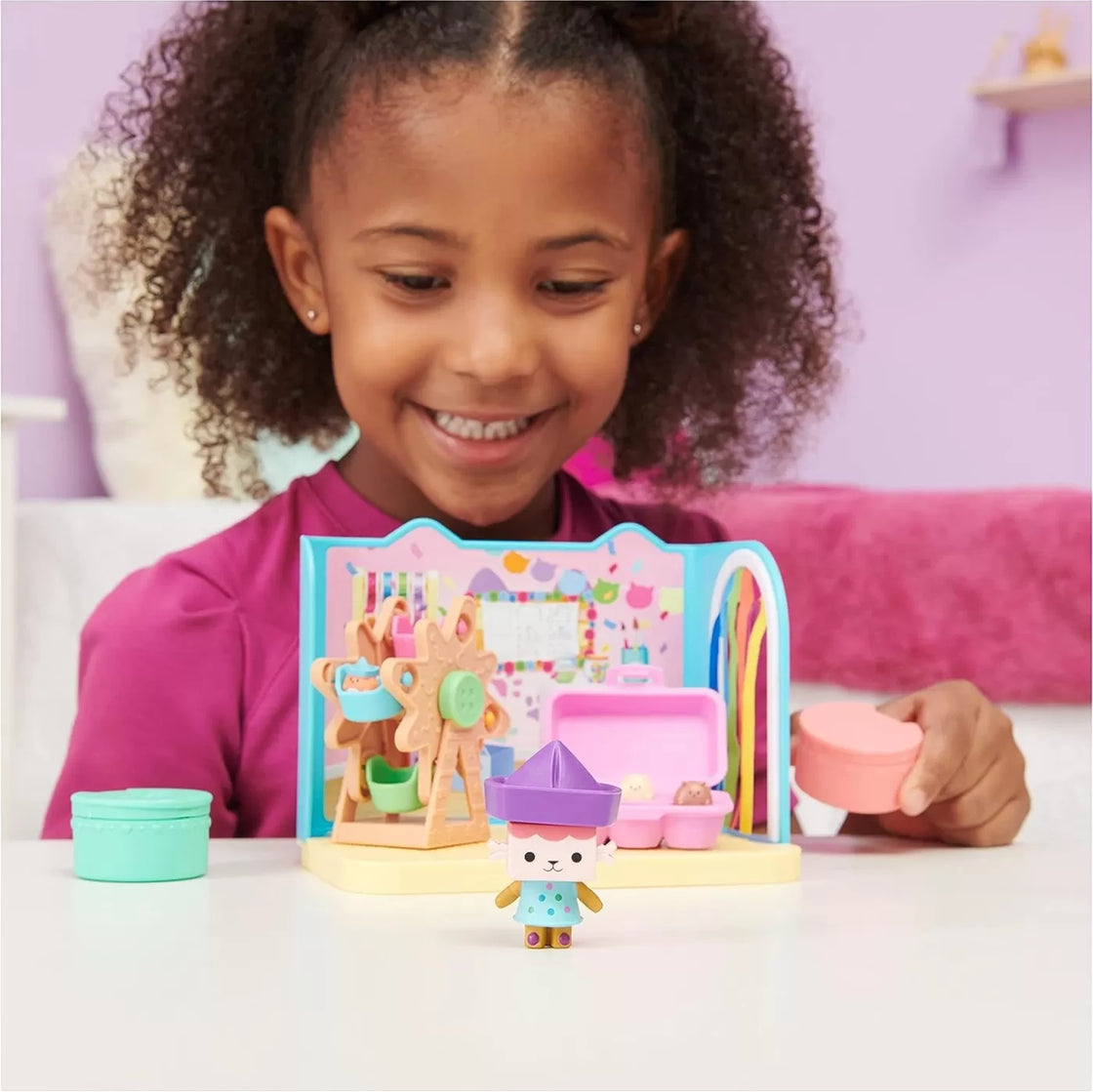 Gabbys dollhouse set studio de arta