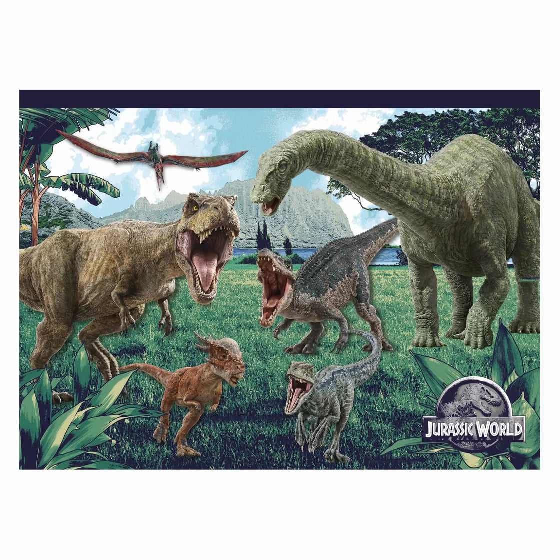 Set desen gentuta de creatie jurassic world