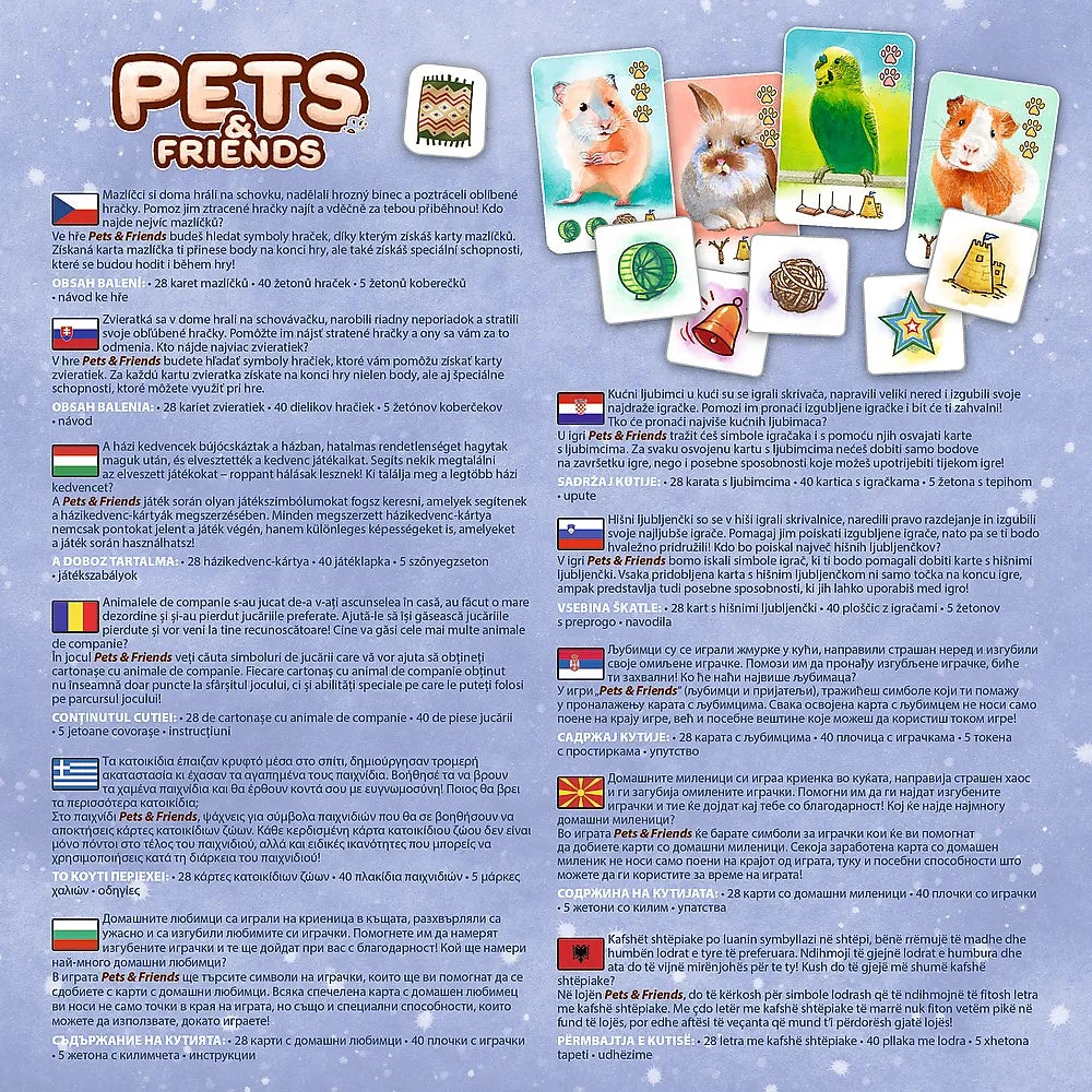 Joc de societate animale de companie