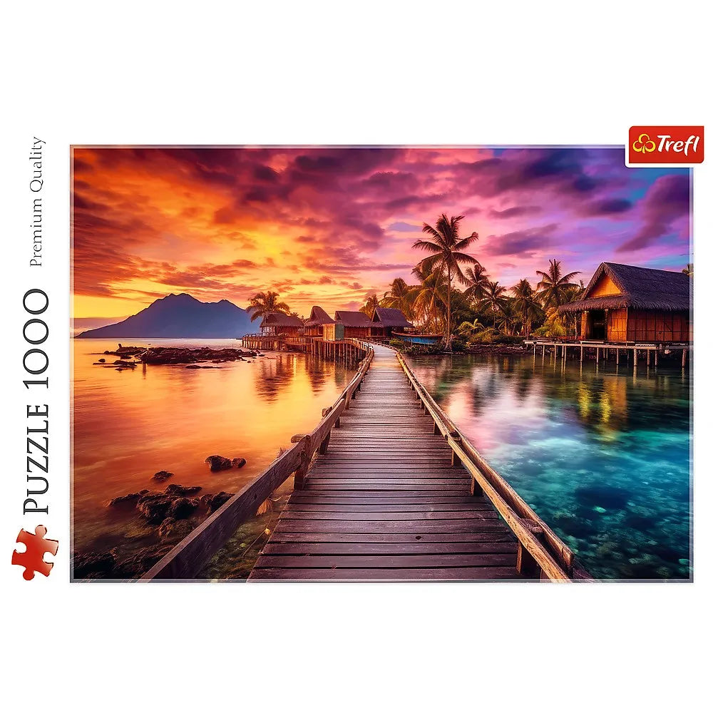 Puzzle trefl 1000 insula paradisului