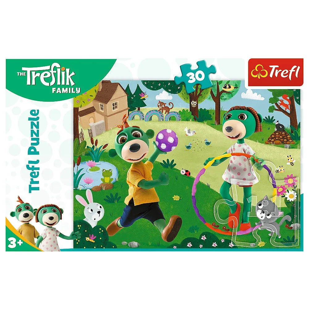 Puzzle trefl 30 familia trefelik ora de joaca