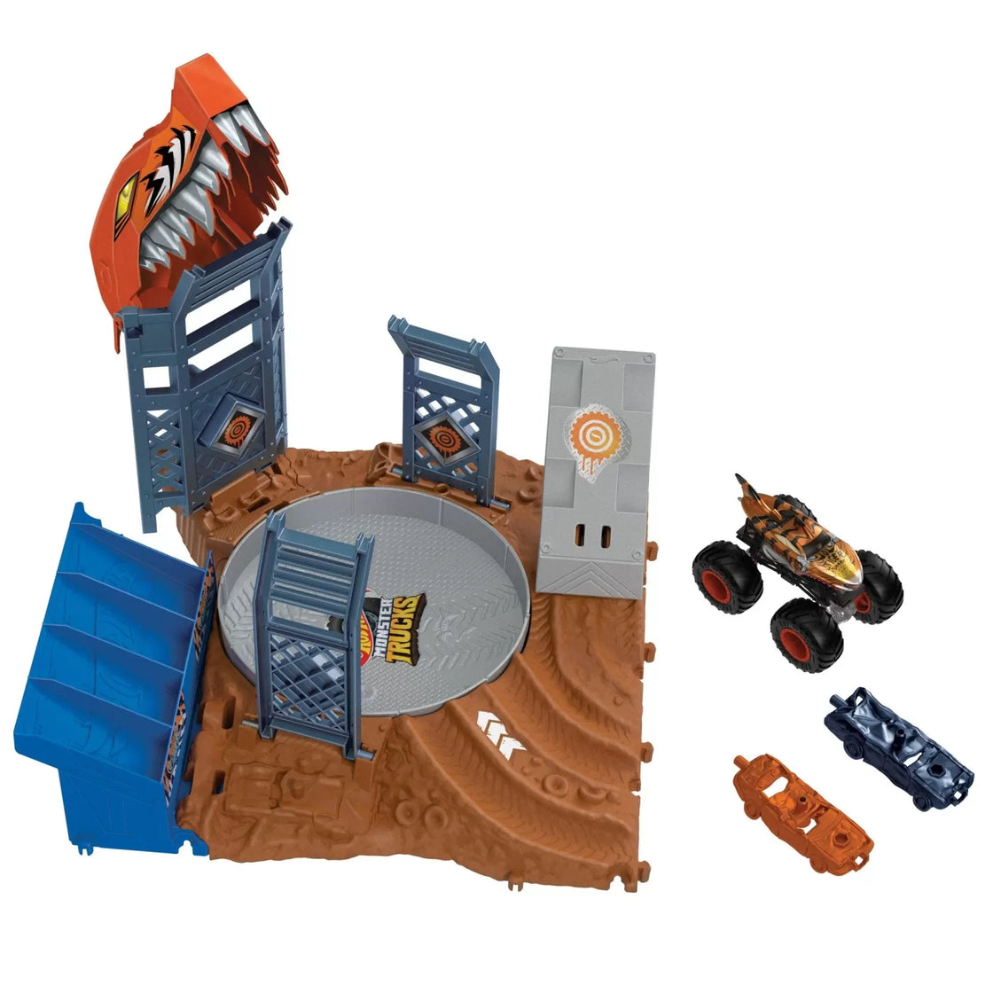 Hot wheels monster truck arena smashers provocarea spin-out