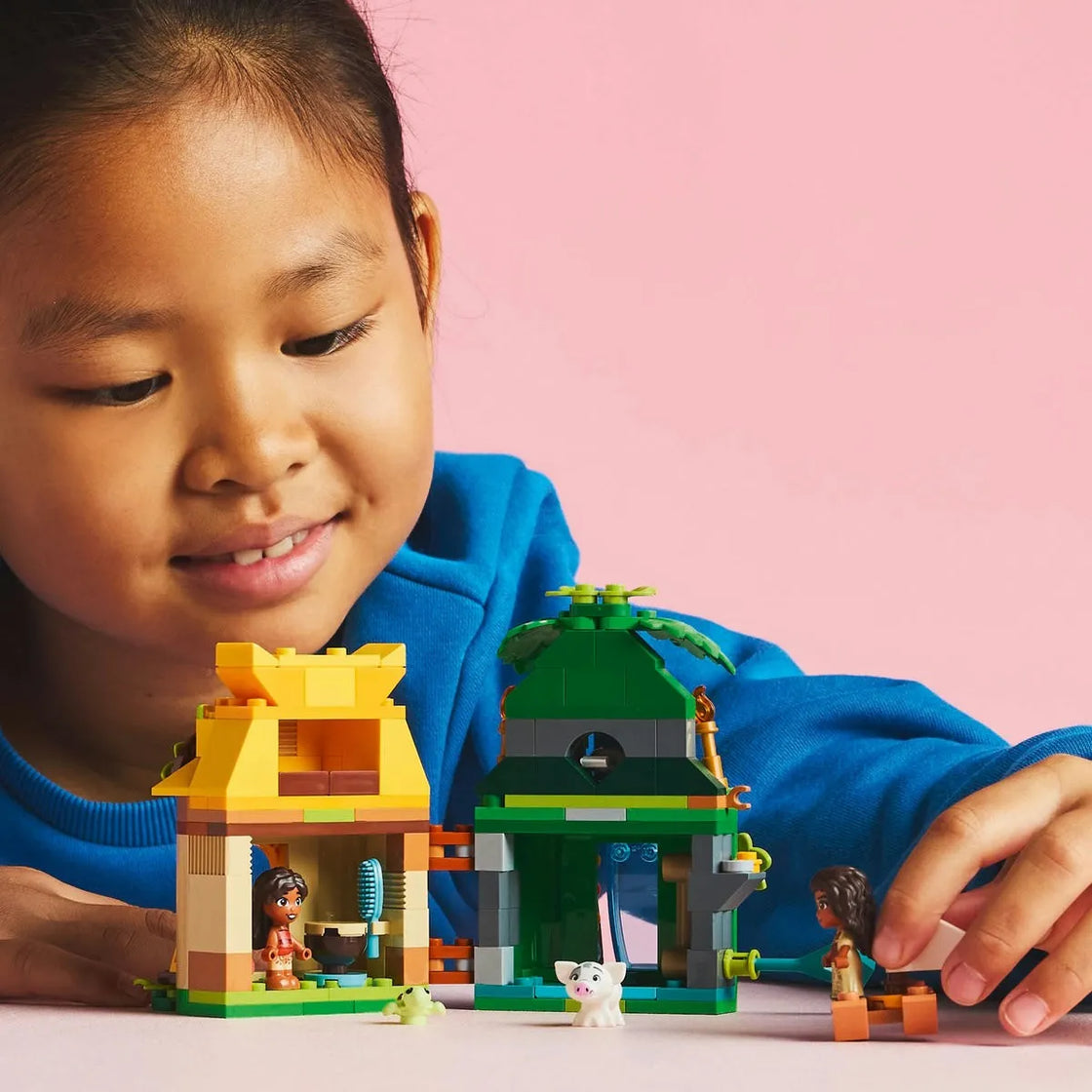 Lego disney distractie pe insula moanei 43260
