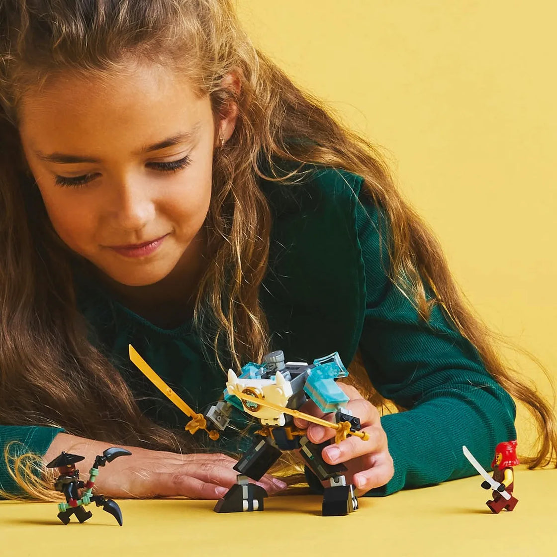 Lego ninjago costumul robot de lupta al lui zane 71827