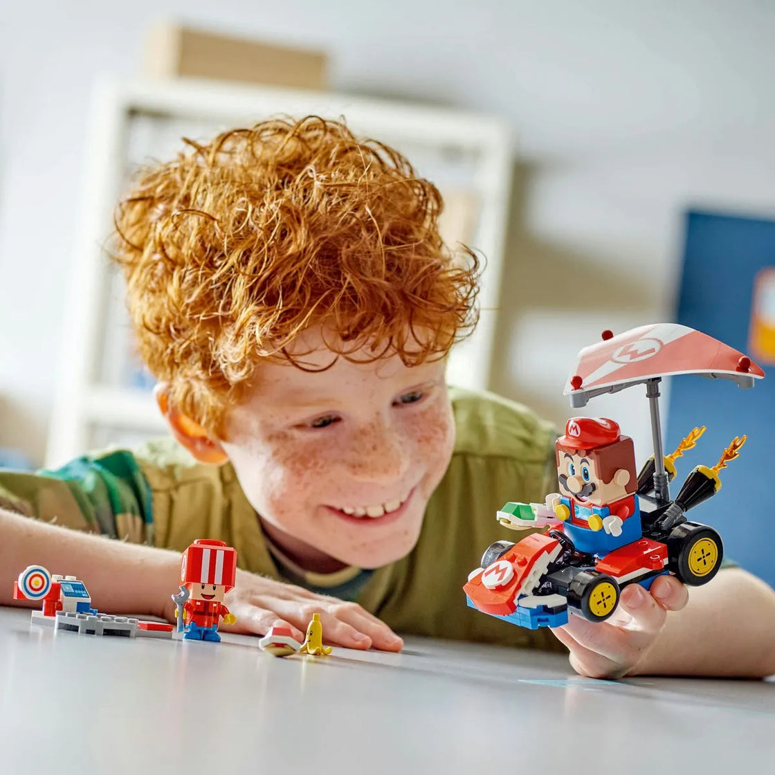 Lego super mario mario kart standard kart 72032