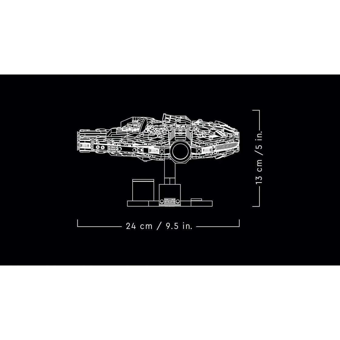 Lego star wars millennium falcon 75375