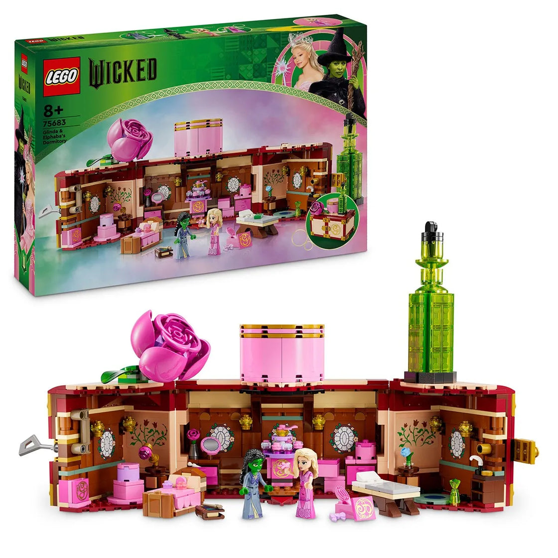Lego wicked camera de camin a glindei si a elphabei 75683