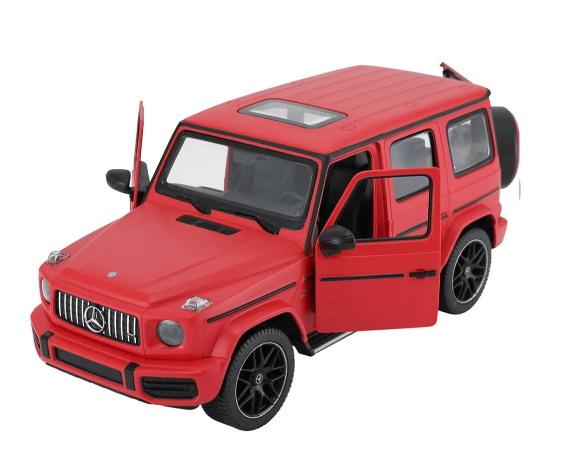 Masina cu telecomanda mercedes-benz g63 rosu scara 1 la 14