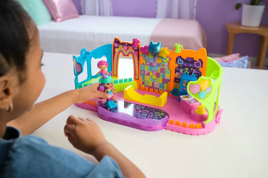 Gabbys dollhouse set de joaca camera de petrecere