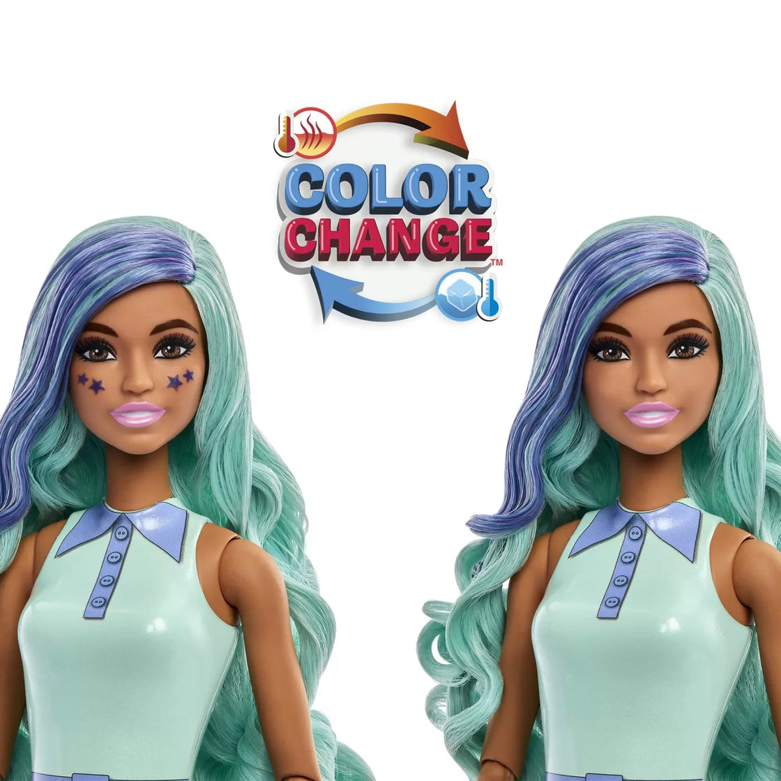 Barbie pop reveal bubble tea papusa barbie green tea