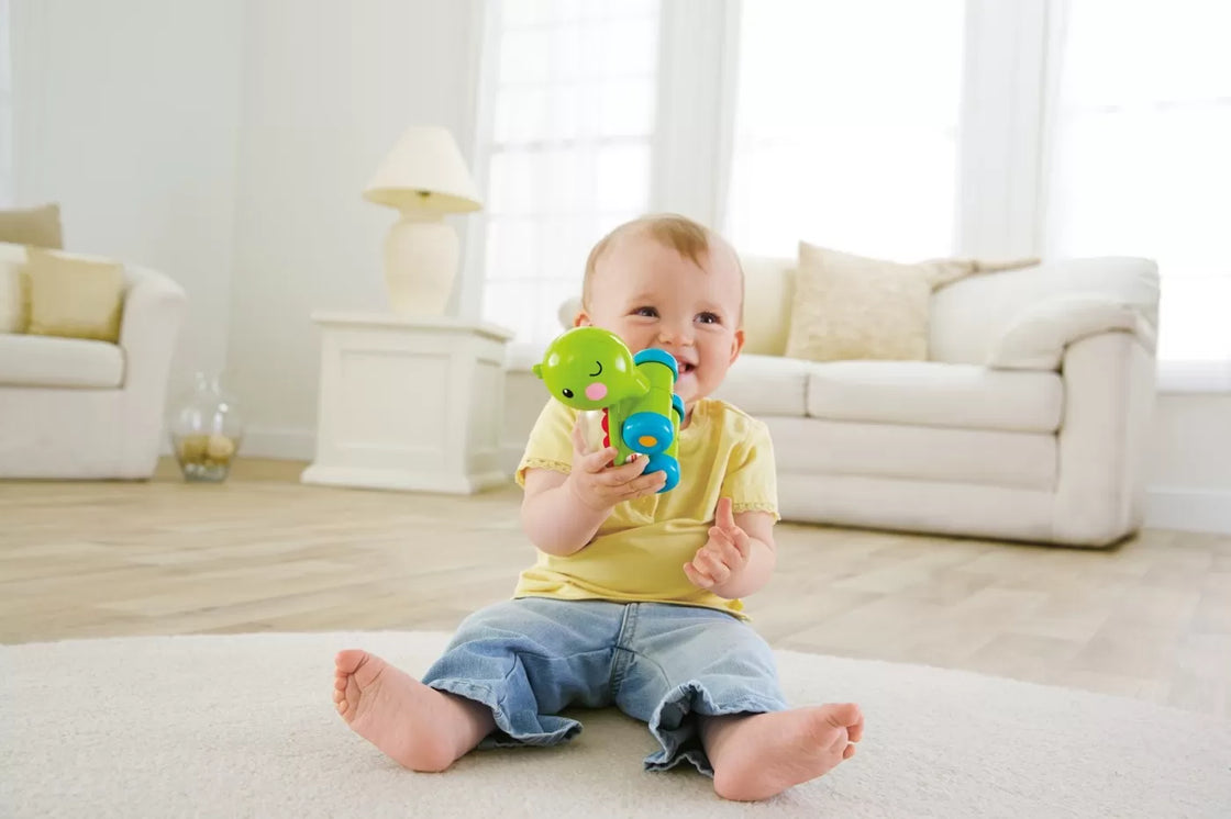 Fisher price jucarie apasa si mergi testoasa