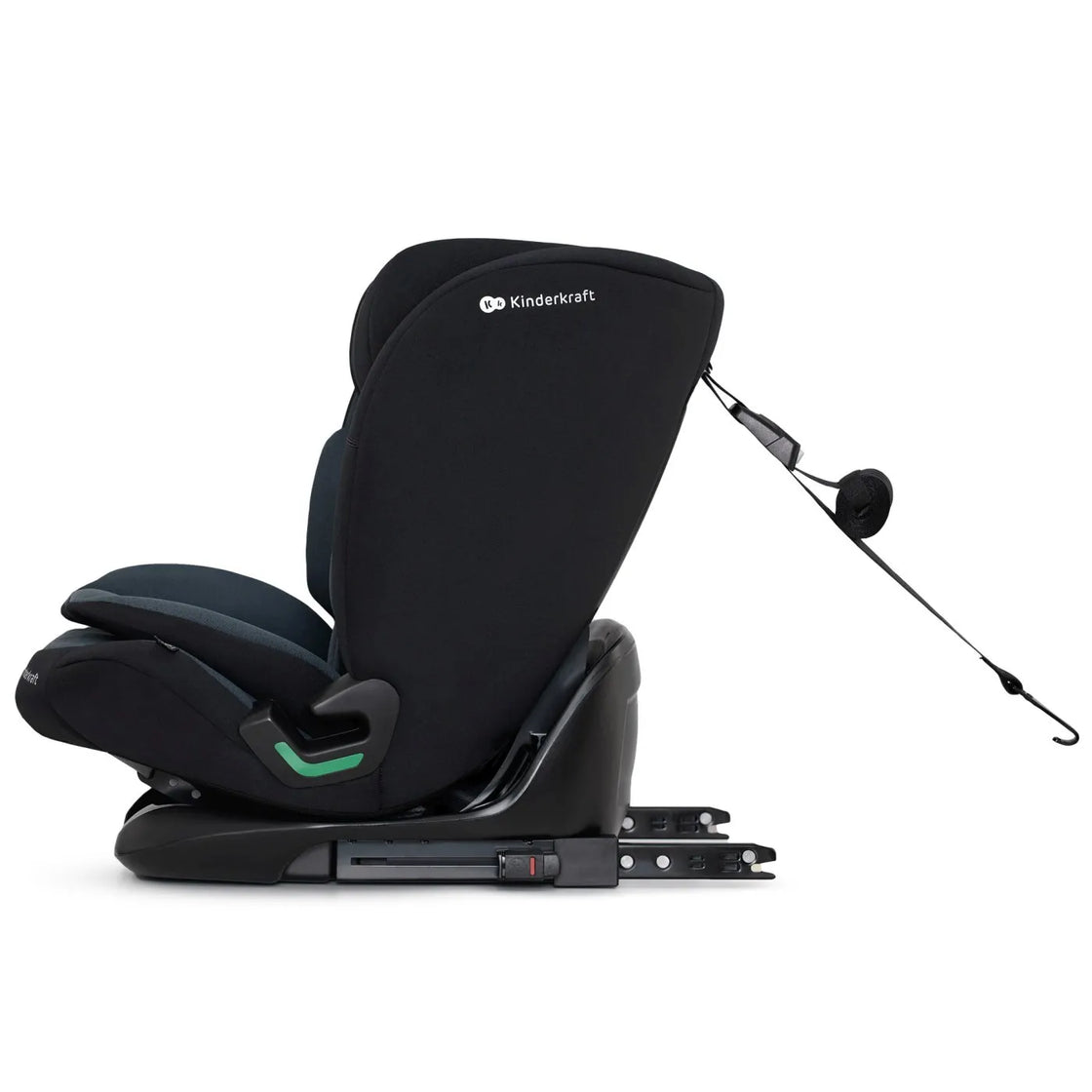 Scaun auto i-size, 76-150 cm, kinderkraft oneto 3, isofix, graphite black