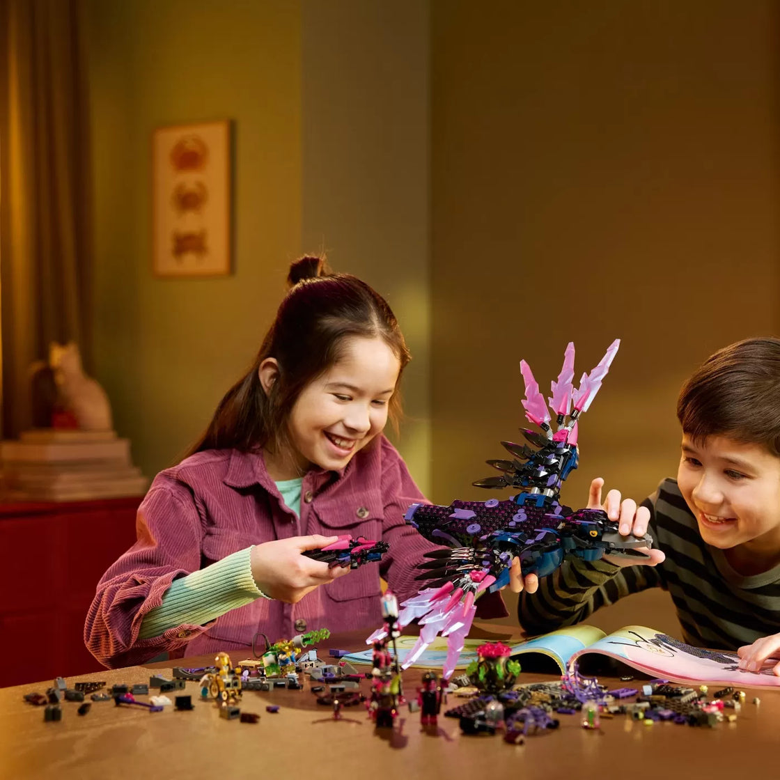 Lego dreamzzz corbul de la miezul noptii al vrajitoarei din never 71478