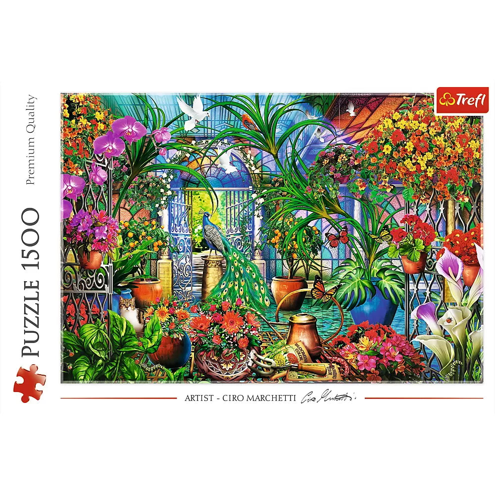 Puzzle trefl 1500 gradina secreta