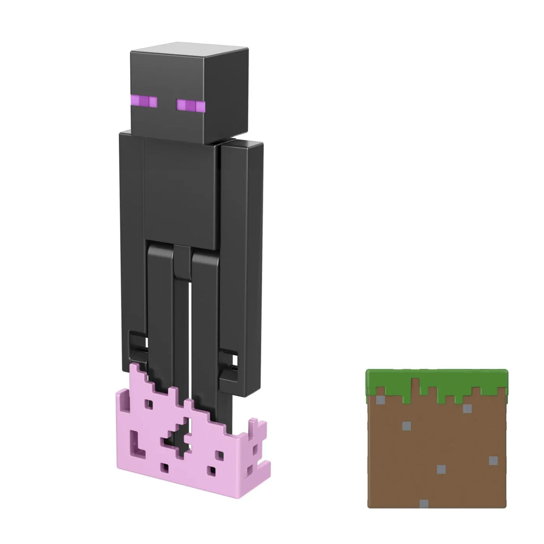Minecraft craft a block figurina enderman 8cm