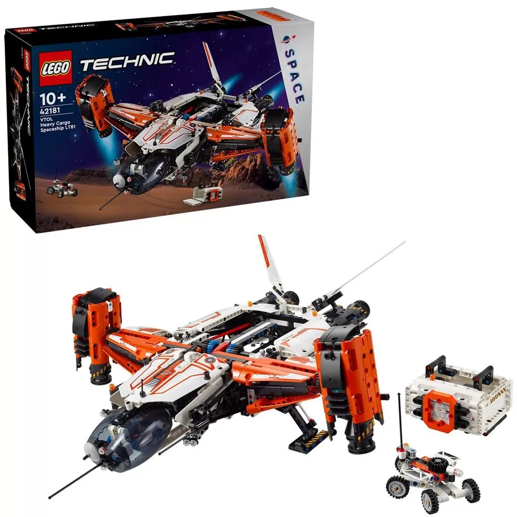 Lego technic naveta spatiala lt81 cu decolare si aterizare verticala 42181