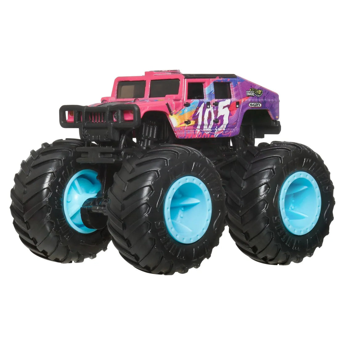 Hot wheels monster truck masinuta humvee 4-ct fastback scara 1:64